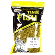 Пелетс для риби, флет, Art Fishing, розмір 3мм, 500г, смак Кориця